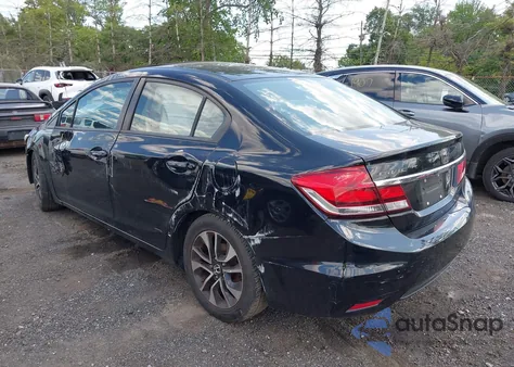 2013 Honda Civic Ex из США, поврежденный, VIN 19XFB2F83DE210585